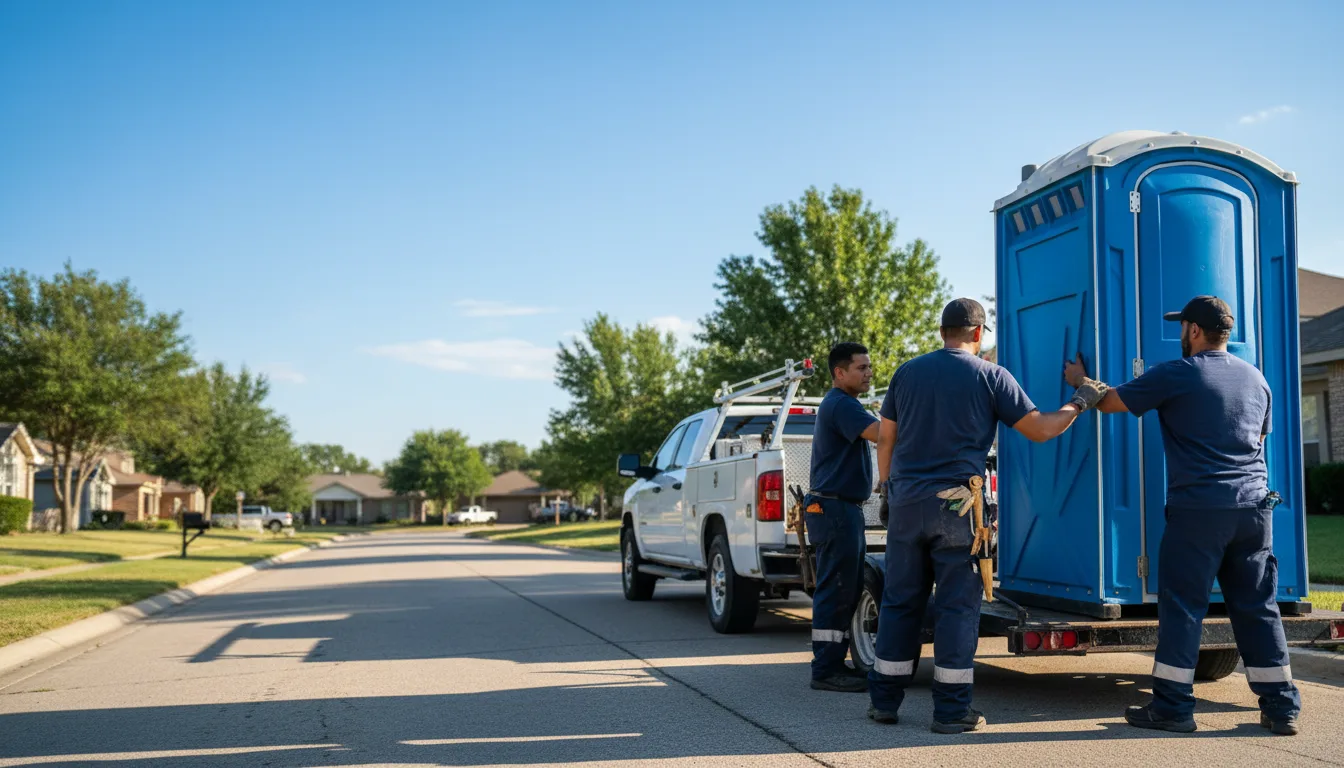 Portable Toilet Rental in Milton, IL near me